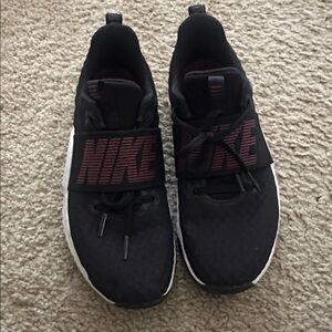 Nike Renew Shoes lightly worn black/maroon